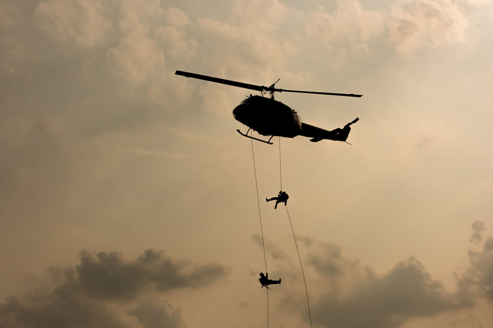 Helikopterji Slovenske vojske septembra 82-krat poleteli na pomoč